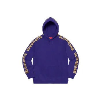 Supreme Metallic Rib Hooded Sweatshirt