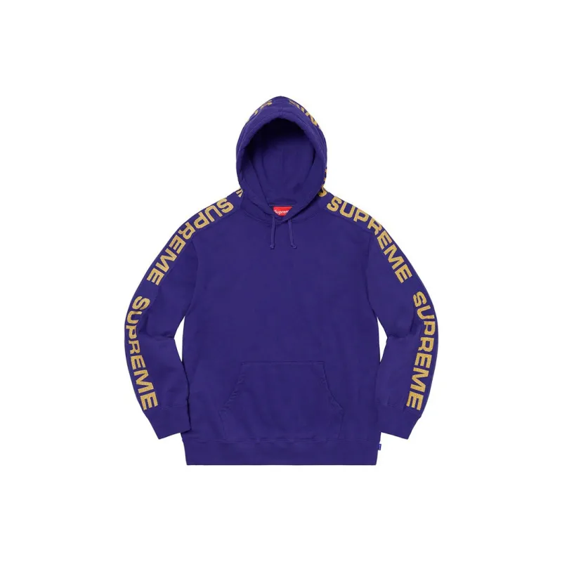 Supreme Metallic Rib Hooded Sweatshirt-2