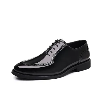 XIAOTOULANG Dress Shoes Men Low Top