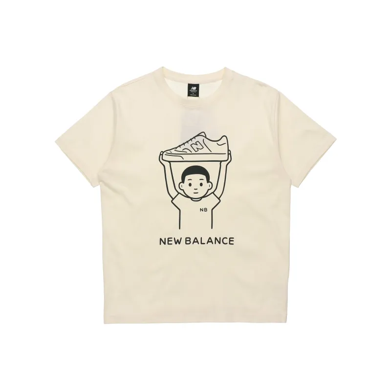New Balance x Noritake Collection T Shirt Unisex Ivory White-0