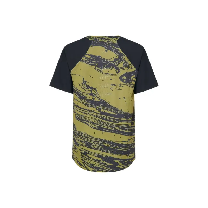 Oakley T Shirt Unisex Binary Swirl Green-1