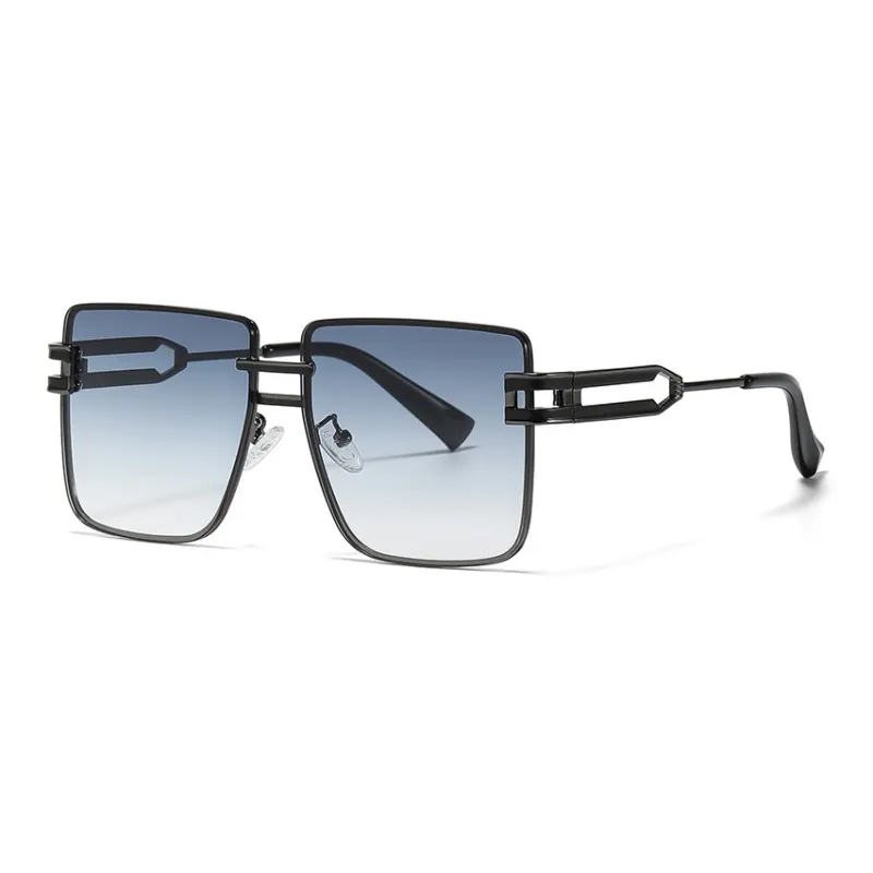 NOME Metal Square Sunglasses Unisex-3