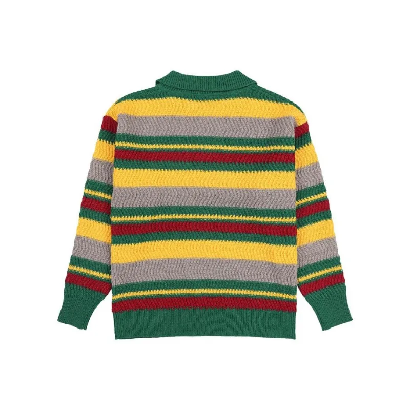 PLEASURES Cooper Polo Sweater-1