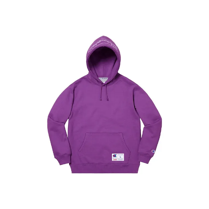 Supreme Champion Outline Hooded Sweatshirt-0
