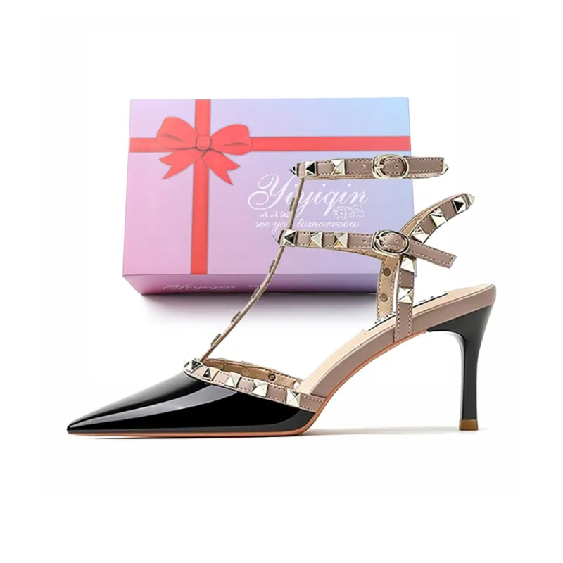 Take The Qin Slim Heel High Heels Women's-5