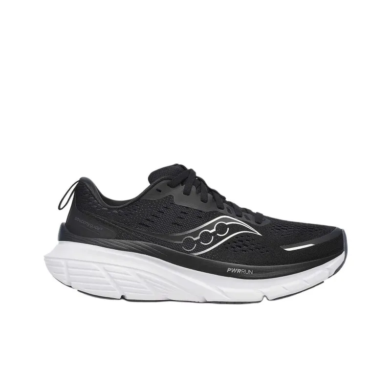 Saucony Guide 18 Black White Women's-1