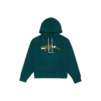 PALM ANGELS Crocodile Hoodie