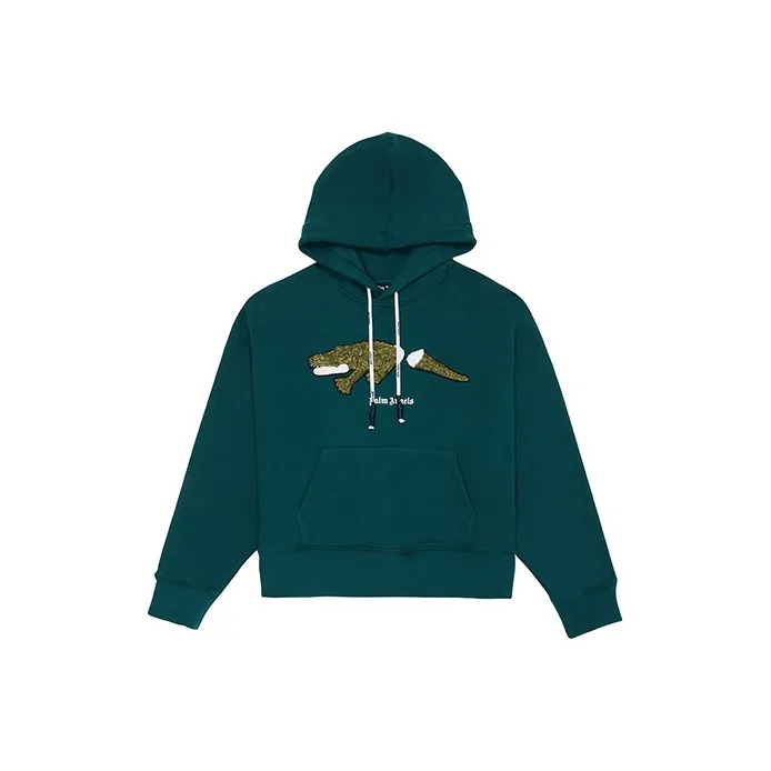 PALM ANGELS Crocodile Hoodie-0