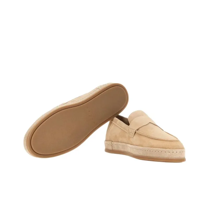 HOGAN Almond Toe Loafers Women's-4