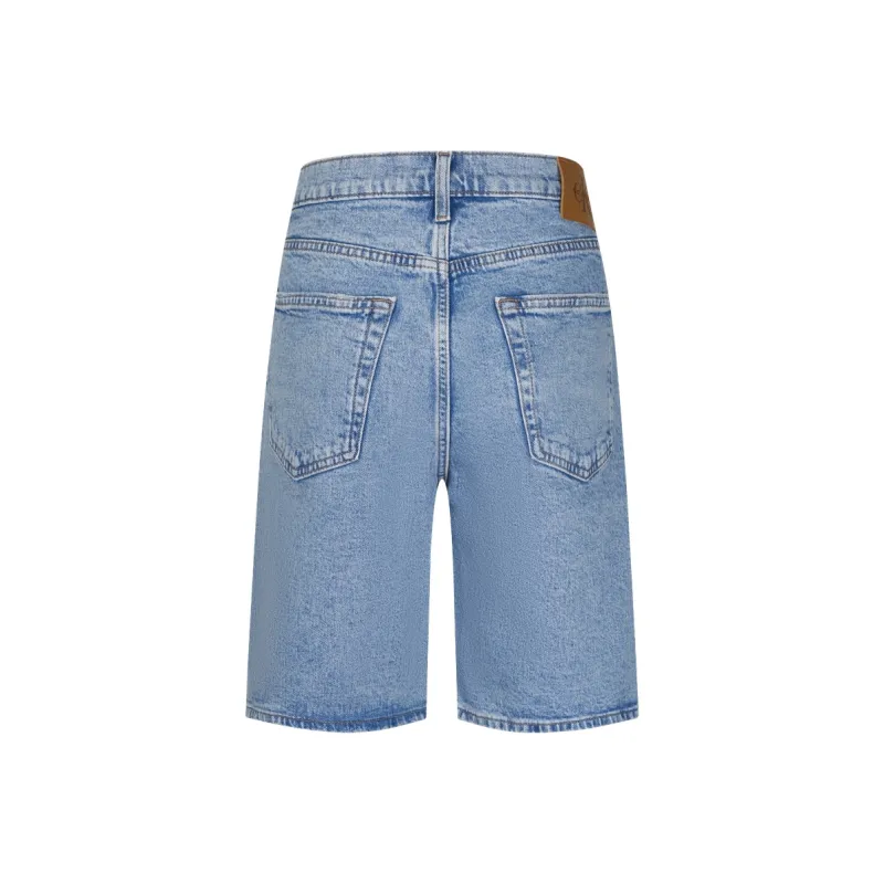 CALVIN KLEIN SS25 Denim Shorts Men's Denim Light Blue-1