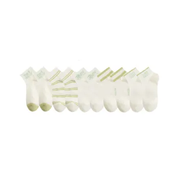 Cotton Gene Ankle Socks Women's 10 Pack
