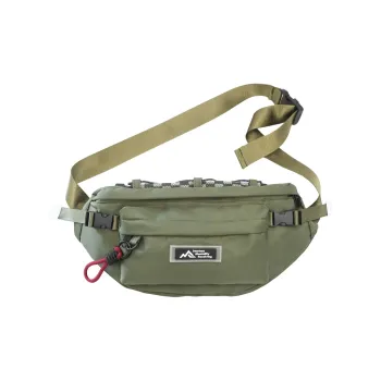 Alcohol Dragon Nylon Fanny Pack Unisex Green/Gray/Black/Khaki