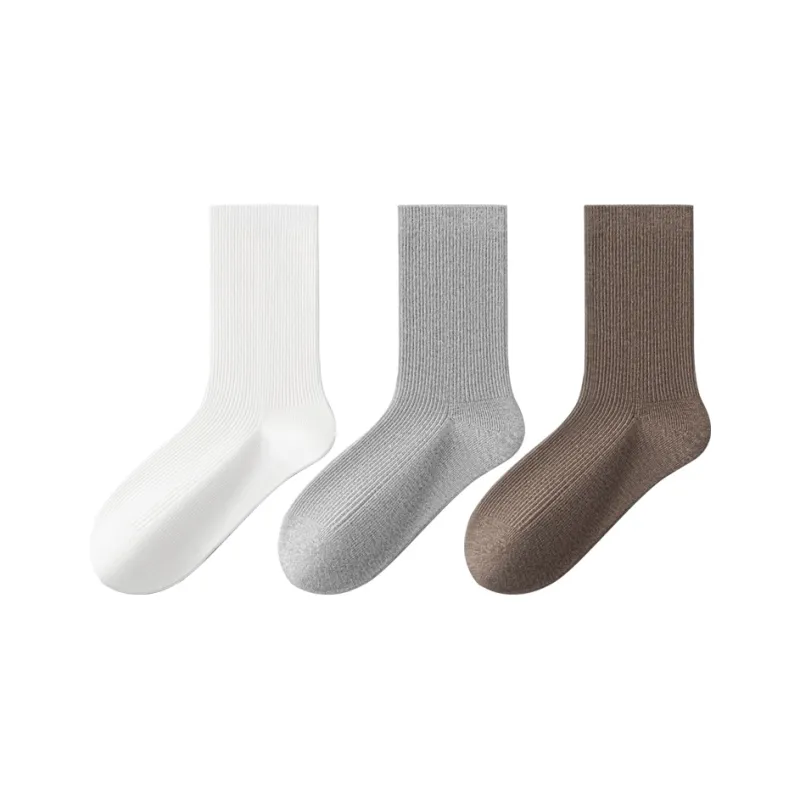 SHIWAJI Mid Calf Socks Women's Combo Set-6