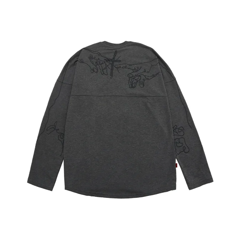 GRKC Crew Neck Loose Fit Sweatshirt Unisex-0