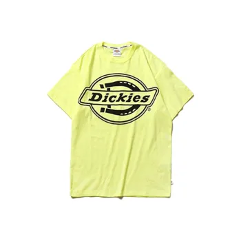 Dickies Straight T Shirt Unisex Light Lemon