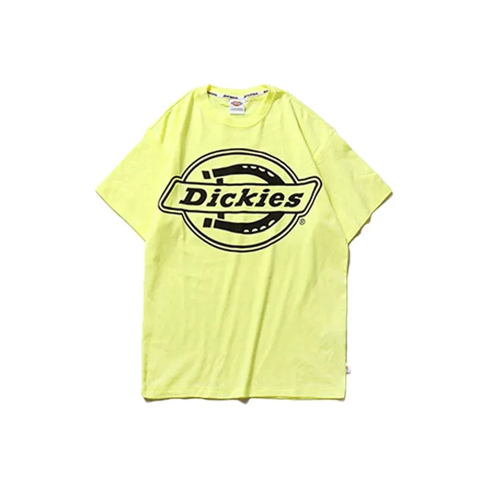 Dickies Straight T Shirt Unisex Light Lemon-0