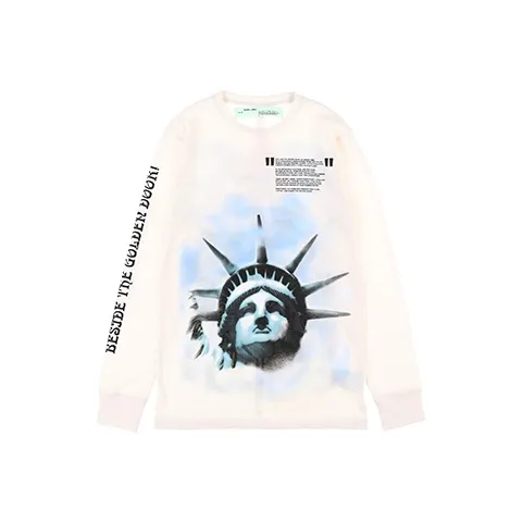 OFF WHITE Sweatshirt Men's Ecru-0