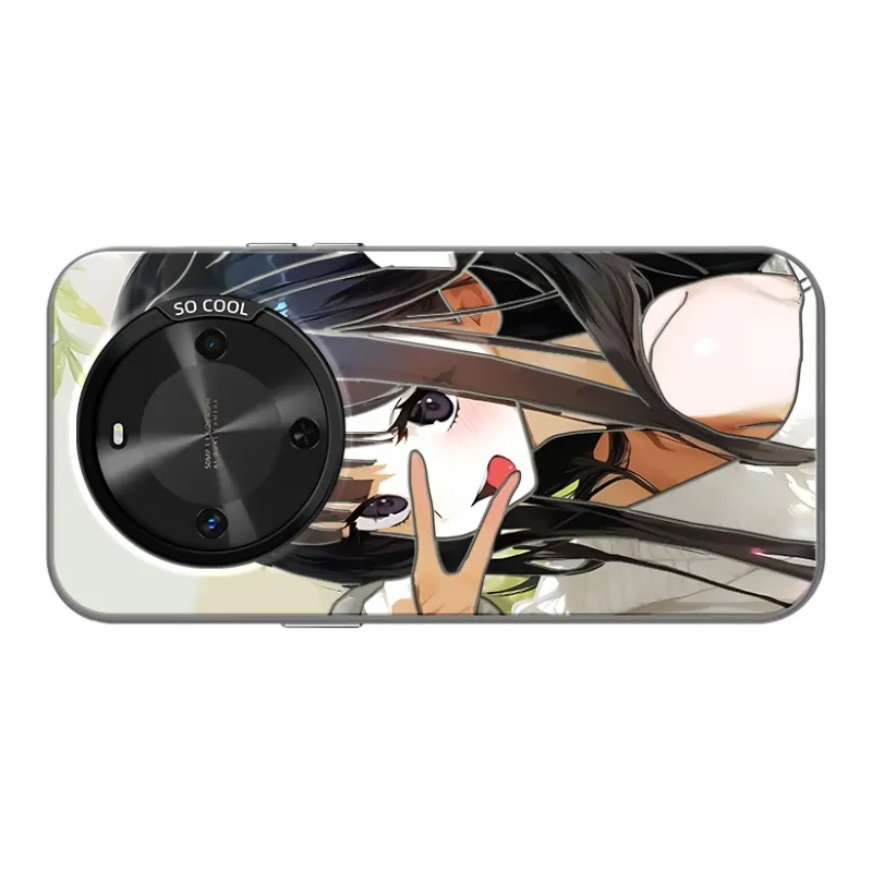 MANQIN Acrylic Material Anime Shuou Yuki Protective Sleeve Impact Resistant Phone Cases Compatibility With MVMOM 30-19