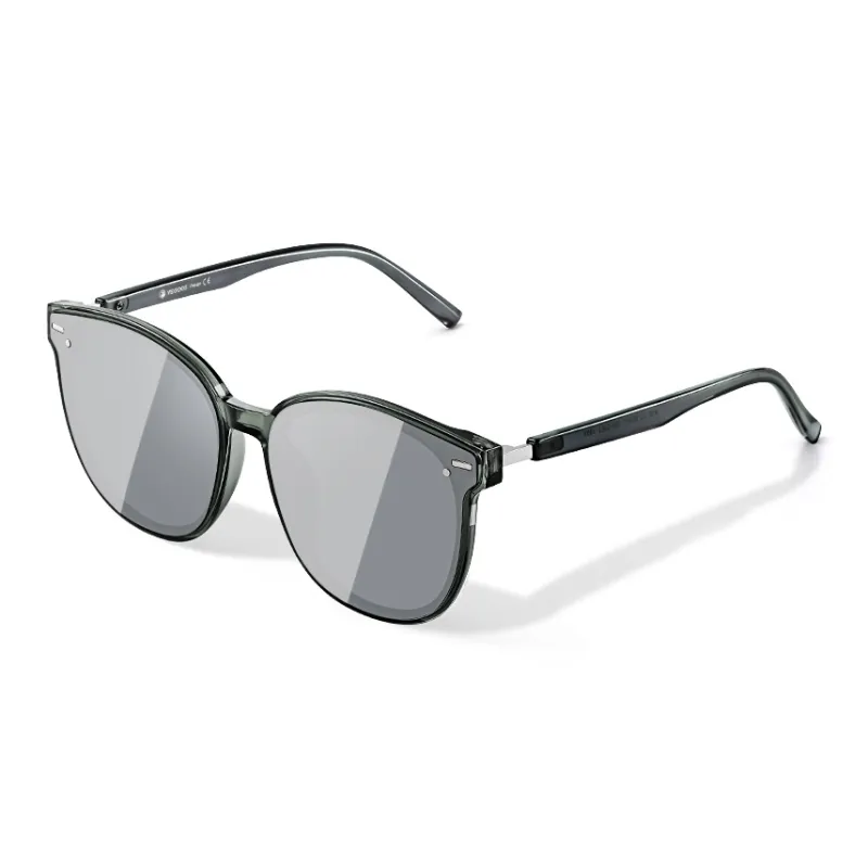 VEGOOS TR/Memory Plastic Square Sunglasses Unisex-8