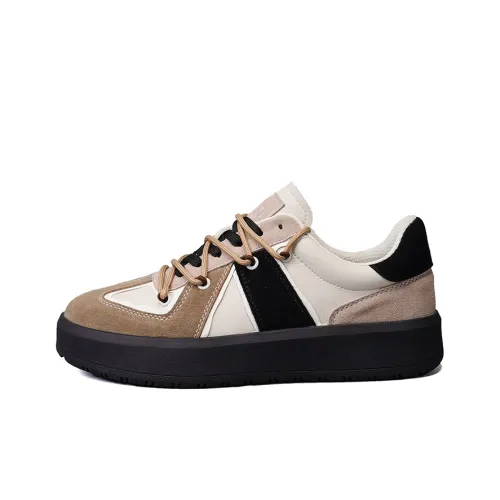 Boogie Bear Low Top Casual Shoes Men's White Khaki