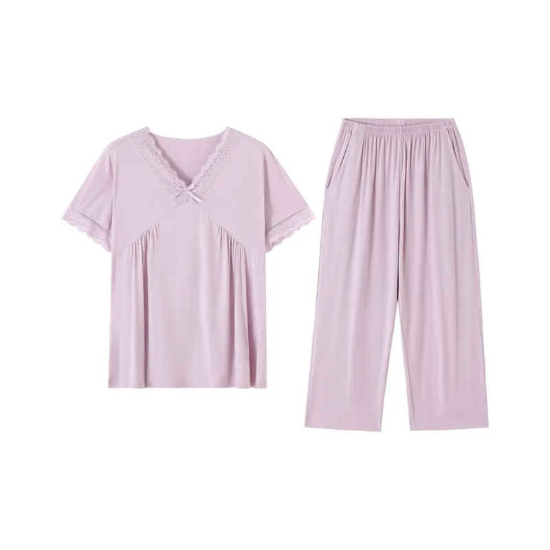 MADALLO Pajama Set Women's Violet-0