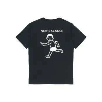 New Balance Noritake Collection T Shirt Unisex Black