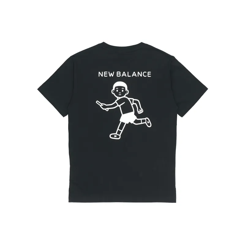 New Balance Noritake Collection T Shirt Unisex Black-0
