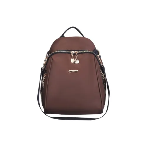 SUN EARTH &U Nylon Backpack Regular Unisex Multicolor