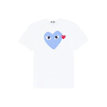 CDG Play Cdg Red Heart Colour Heart Tee