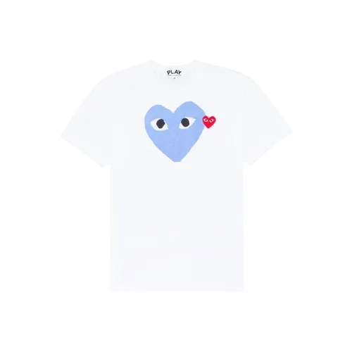 CDG Play Cdg Red Heart Colour Heart Tee