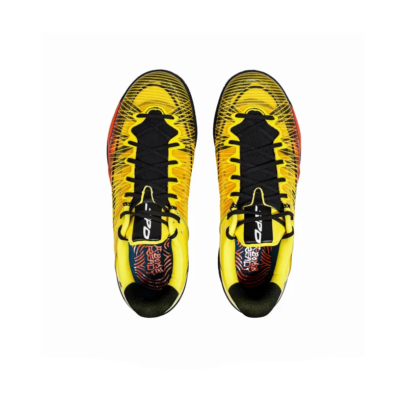 Serious Player Only Player 1 Cushioned Slip Resistant Abrasion Resistant Low Top Basketball Shoes Men's Bumblebee-2