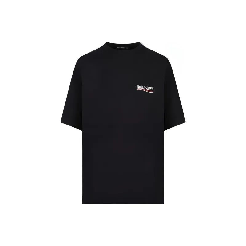 Balenciaga Logo Print T Shirt-0