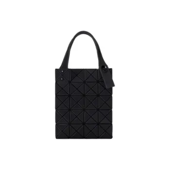 ISSEY MIYAKE Polyvinyl Chloride Handbag Mini Women's Black