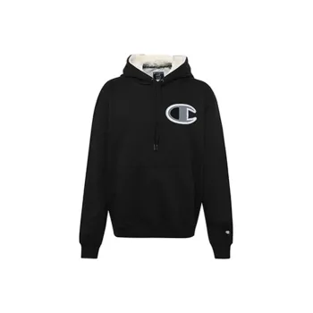 Champion Hooded Regular Sweatshirt Men's Black