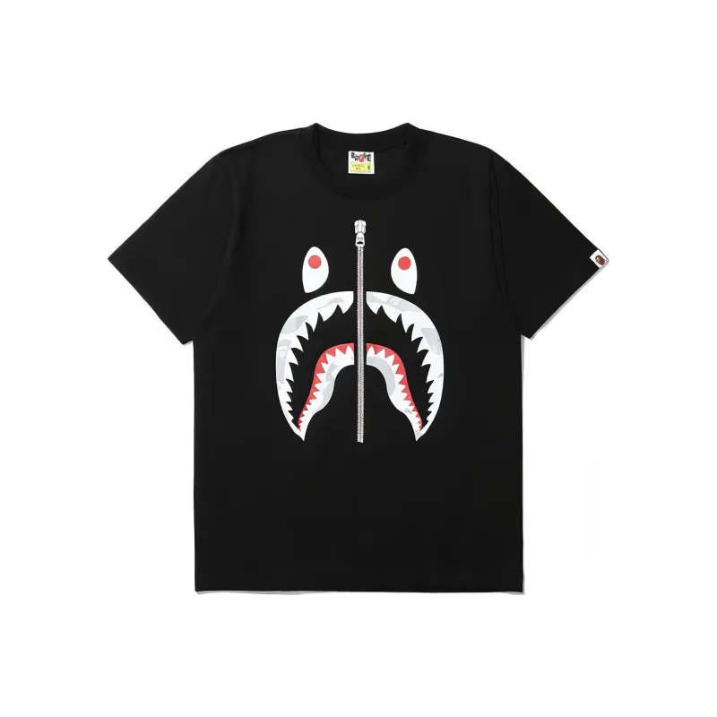 A BATHING APE Logo-printed T-shirt-4