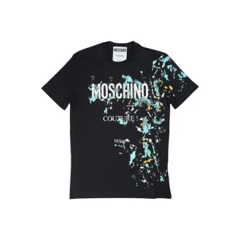 MOSCHINO T Shirts Men Black