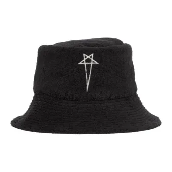 RICK OWENS Embroidered motif Bucket Hat