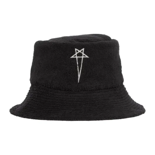 RICK OWENS Embroidered motif Bucket Hat