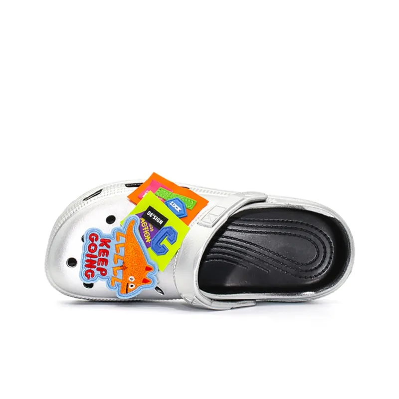 FCMM Clogs Unisex Full Silver Box Included-5