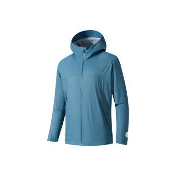 ANTA Windbreaker Jackets Unisex Parrot Blue