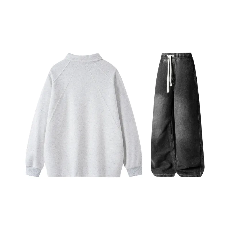 A.X.S.K Sweatshirt Sets Unisex-9