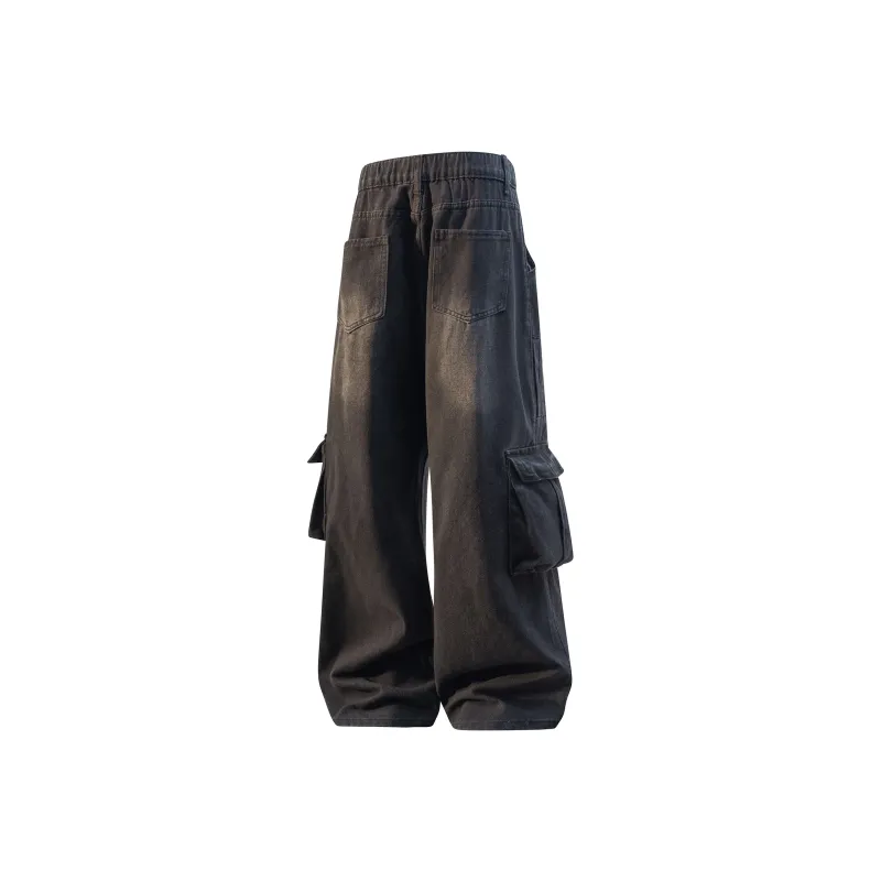 SWAMP AREA Jeans Unisex Carbon Black-1