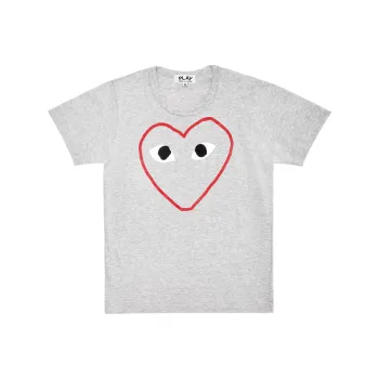 Comme Des Garcons Play Red Heart Sketch T shirt