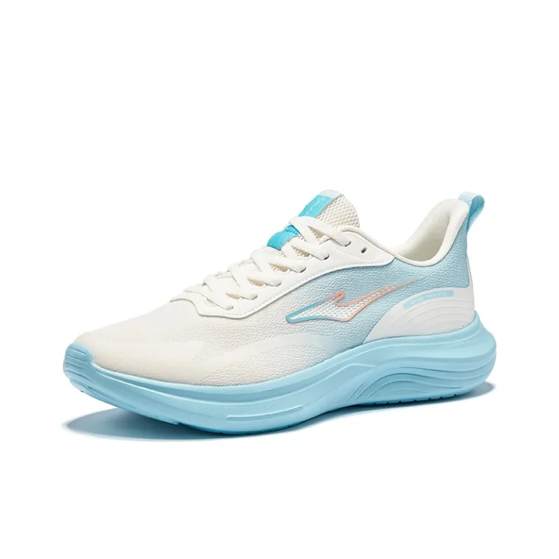 Erke Yunyi Cushioning Breathable Rebound Low Top Casual Running Shoes Men's The Water Of The White Lake Is Blue-2