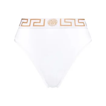 VERSACE Greca Border High Cut Briefs