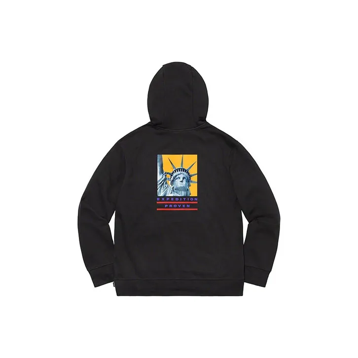 Supreme X The North Face Statue Of Liberty Hooded Sweatshirt-0