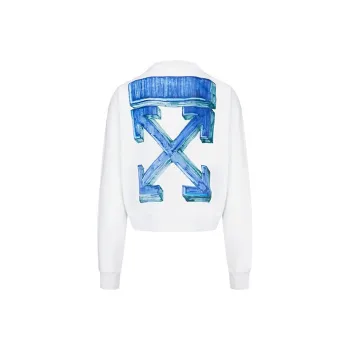 OFF WHITE Oversize Fit Marker Arrows Crewneck Sweatshirt
