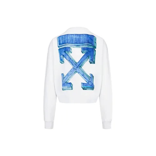 OFF WHITE Oversize Fit Marker Arrows Crewneck Sweatshirt