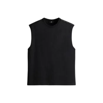 H&M Tank Tops Men Black