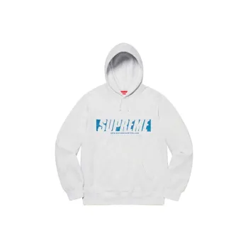 Supreme Reflective Cutout Hooded Sweatshirt